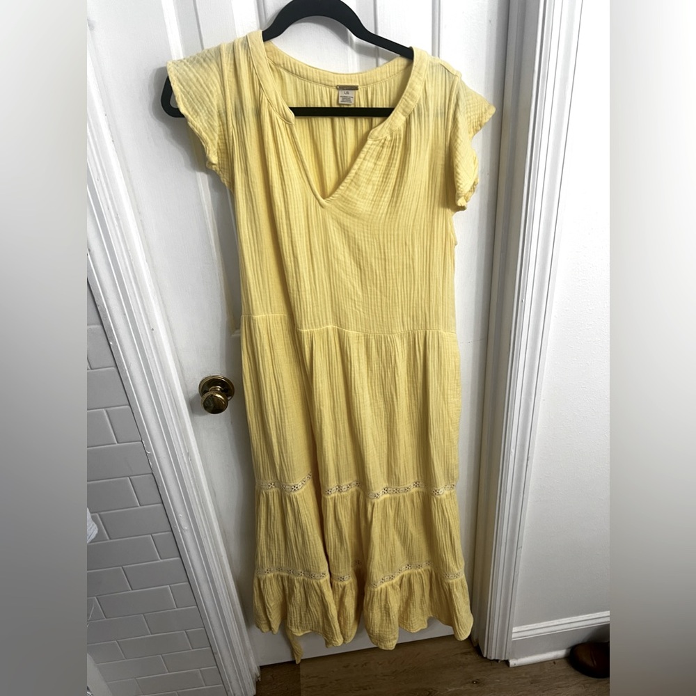 Magashoni - Women’s dress - size L - yellow